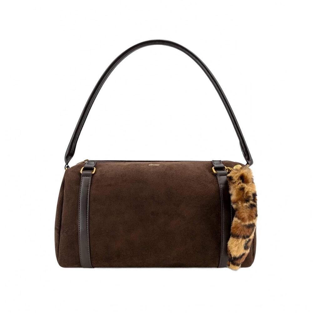 NEW LIKE DREAMS women's reve bowling bag in chocolate brown